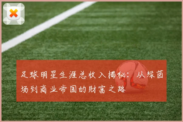 足球明星生涯总收入揭秘：从绿茵场到商业帝国的财富之路